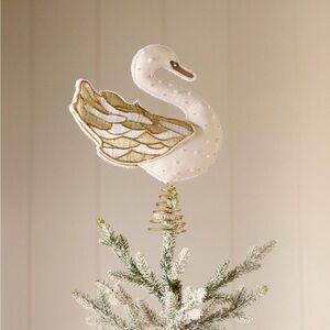 Anthropologie Swan Tree Topper